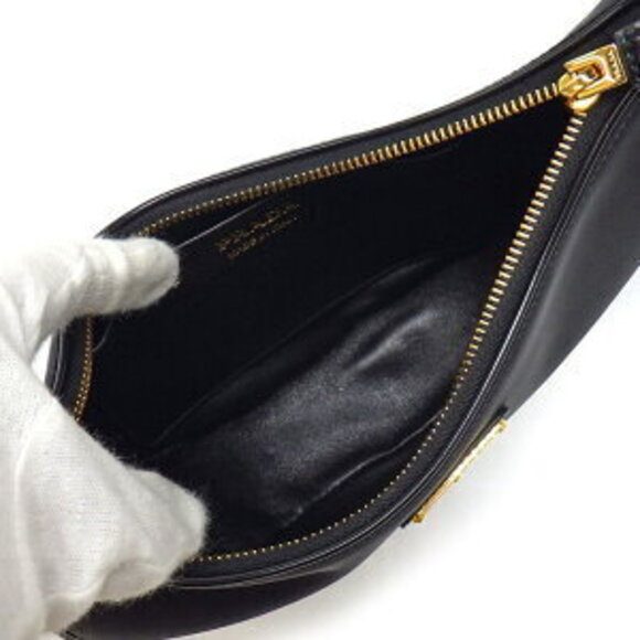 Prada 2way Shoulder Bag Black Leather - Picture 6 of 10